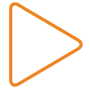Orange video icon