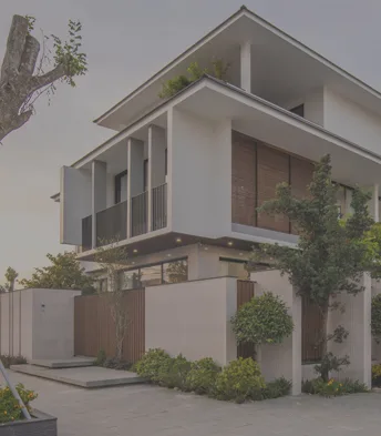 Person using a smartphone to control home lighting