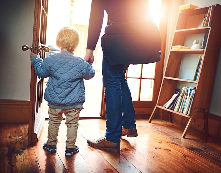 ComfortClick Home leaving home