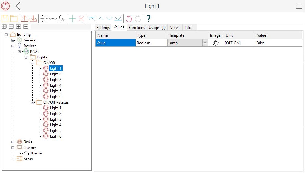 Step 5 screenshot: select a template