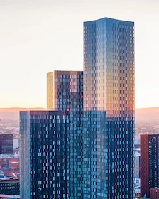 Modern commercial building
